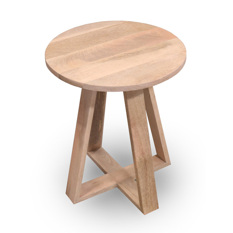Nenita Solid Wood Counter Stool