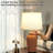 25"Dimmable Ceramic Table Lamp Touch Control Light-186266813