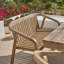 6 - Person Acacia Wood Patio Dining Set with Rectangular Table-516471859