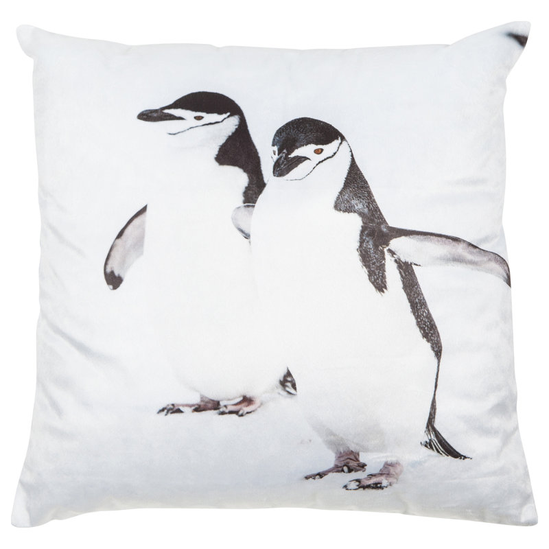 Penguins Throw Pillow
