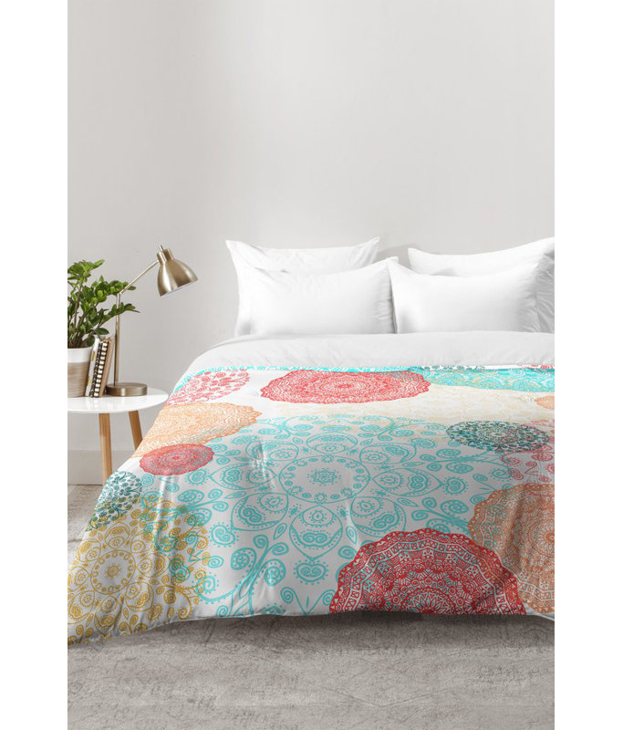 Ensemble d'édredon Monika Strigel, Édredon pour lit simple TG + 1 taie décorative
