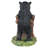 Guzzling Gulp Black Bear Garden Fountain Statue