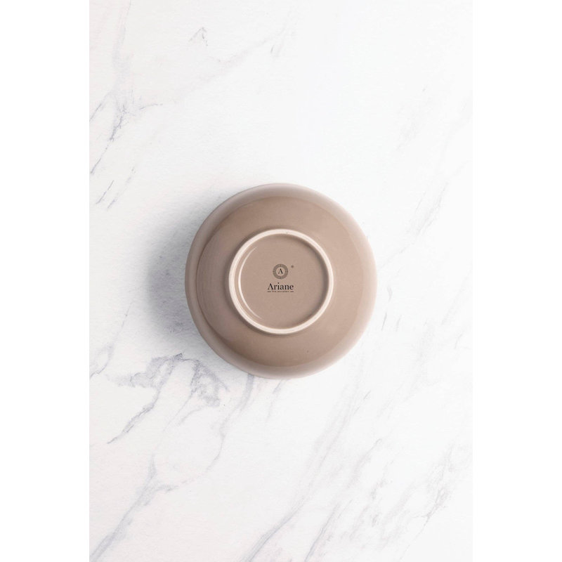 Bol empilable en porcelaine | Splash beige, 5,51 x 5,51 x 2,36 po