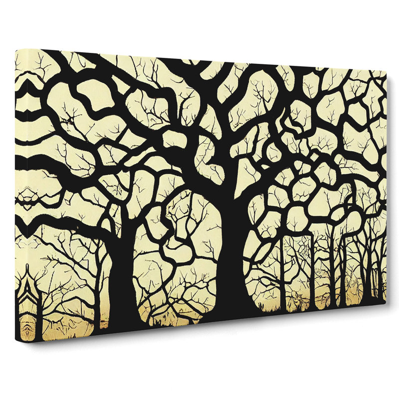 Sacred Oak Trees - Wrapped Canvas, 35cm H x 50cm W x 3cm D