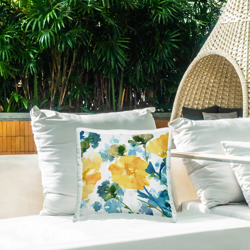 Coussin intérieur/extérieur Floral