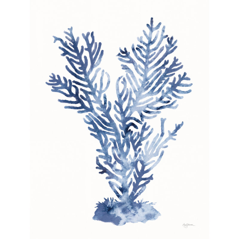Shibori Coral I par Mary Urban, H 24 po x l 18 po