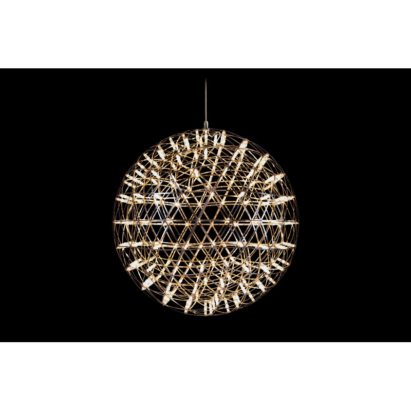 Raimond LED Chandelier,  16.9" H X 16.9" W X 16.9 D, 98.4"