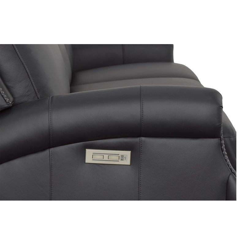 Reclining Sofa, Navy
