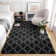 Soft Moroccan-Style Bedroom Rug, Shaggy Modern Area Rug
