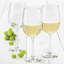 Libbey Vina White Wine Glasses, 18.5-ounce, Set of 6