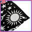 Tapisserie murale soleil et lune - Symboles-814444442