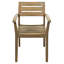Grey Wood 6 - Chair And 1 Table Dining , Ideal For Outdoor Social Events Socializing