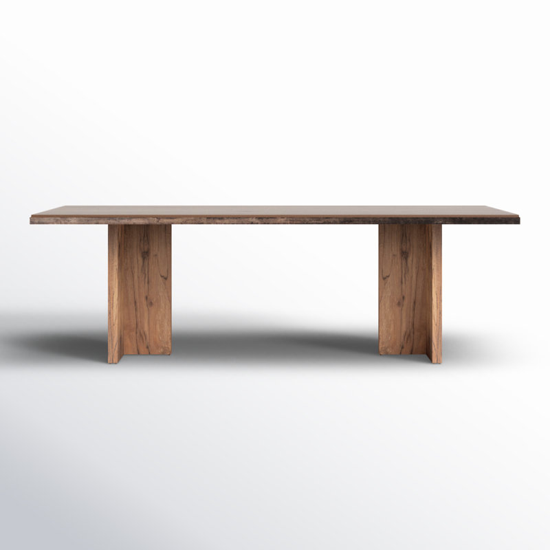Geonna Solid Wood Base Dining Table