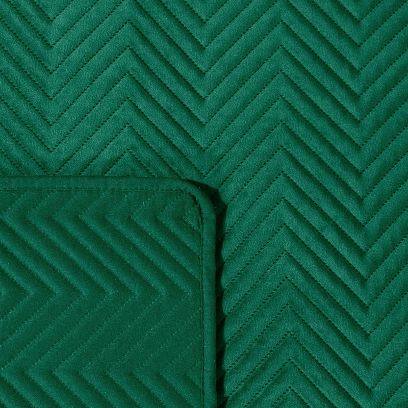Lola-Lee Hand Woven Throw Blanket, Green