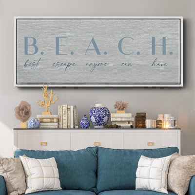 Best Escape- Framed Canvas