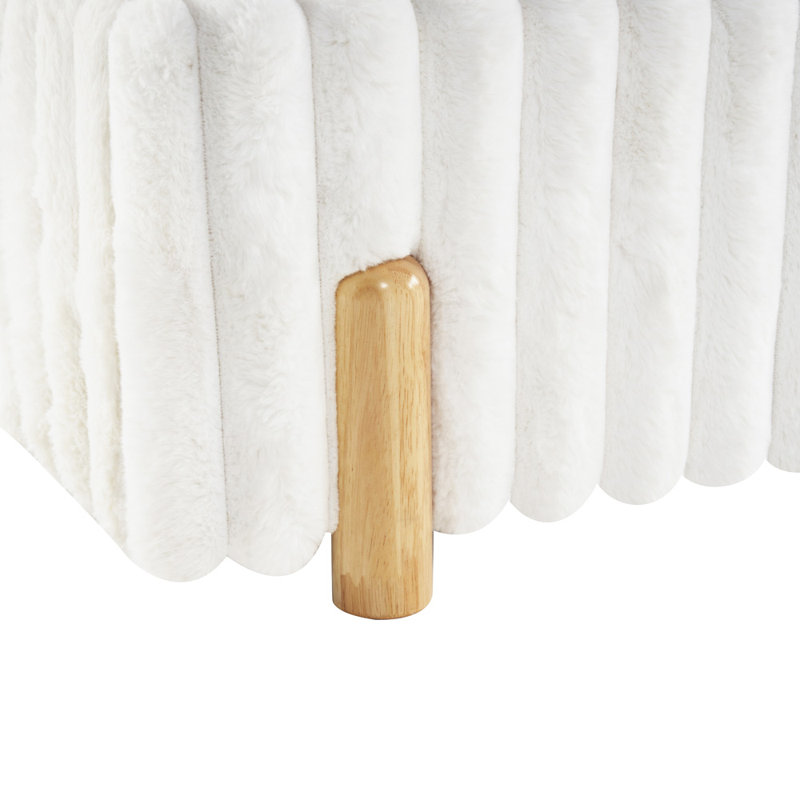Queen Size Bed Frame (White)