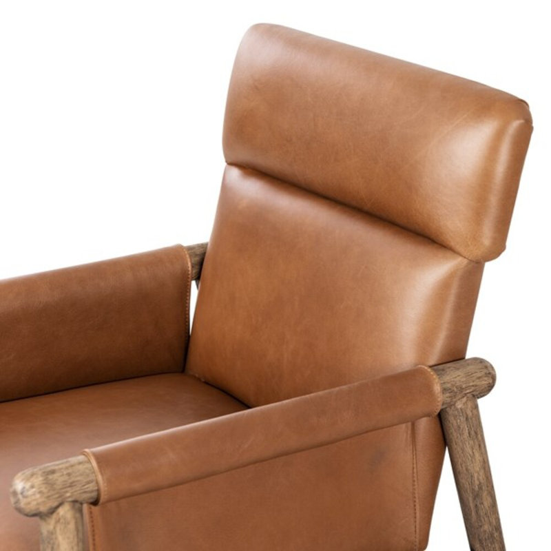 Almada Leather Arm Chair