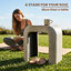 Table d'appoint en U Mgo, gris-500940589