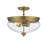 Reichert Glass Semi Flush Mount-100928440-100928441