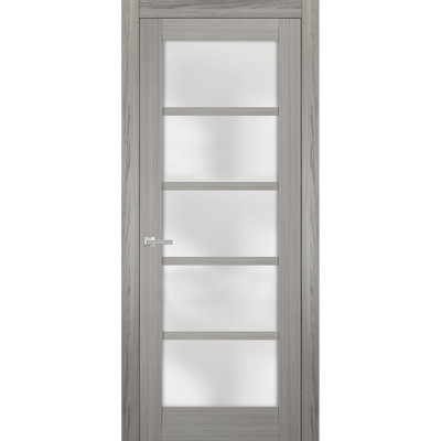 Porte standard en verre givré Quadro