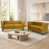 Mustard yellow Polyester
