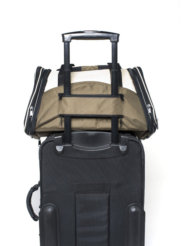 Sac de transport pour animaux extensible "The One Bag", Petit (H 9 po x l 9 po x P 21,5 po), Olive
