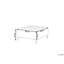 Finnegan 80cm Wide Tufted Square Solid Colour Footstool Ottoman-38795235
