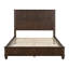 Base de lit en bois massif de style campagnard-217584107-217584106