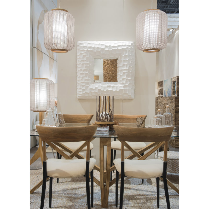 Belview 1 - Light Natural Drum Pendant