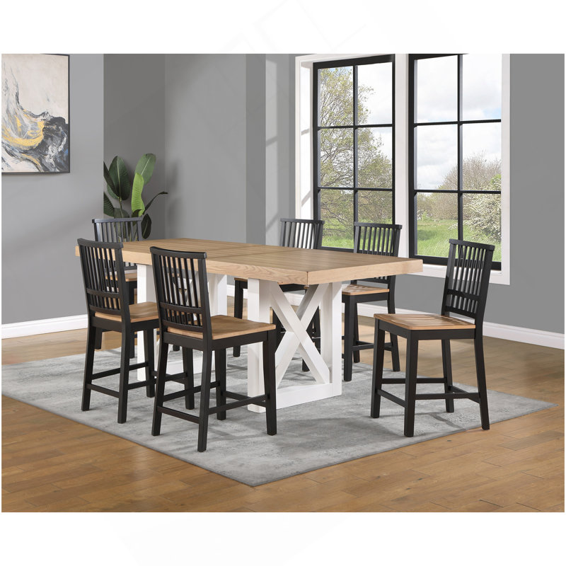 Magnolia - Table de comptoir - Brun clair