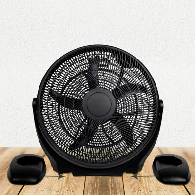 Simple Deluxe Oscillating Pedestal/Standing Fan