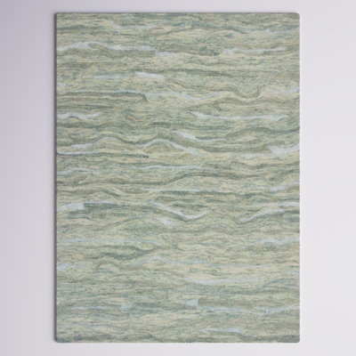 Tapis en laine touffeté à la main Devises