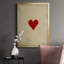 Heart - Single Picture Frame Print on Canvas-1806847012-1806847008