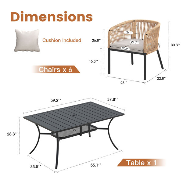 Dimensions du produit