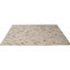 Tapis argenté en cuir 5X8