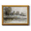 Toile encadrée de qualité supérieure Gilt Landscape II - prête à être accrochée