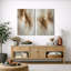 «Vertical Earth Tone», impression abstraite sur toile encadrée, impression sur toile encadrée-397653380-397653400