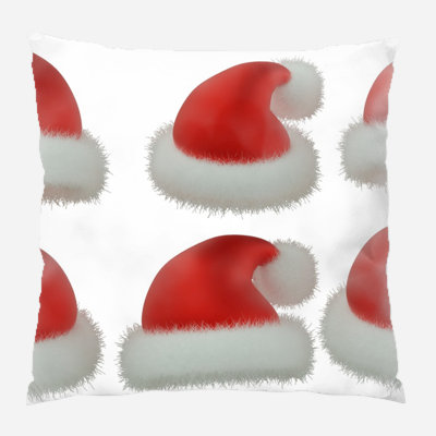 Canvas Outdoor Reversible Throw Pillow