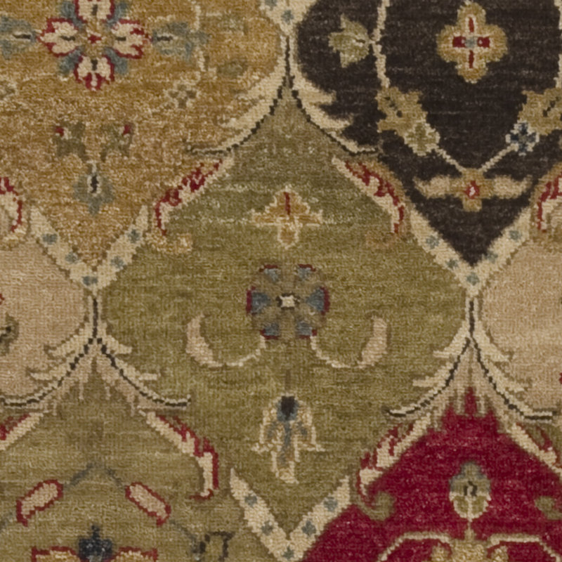 Attleborough Wool Oriental Indoor Rug, Rectangle 5' x 8'