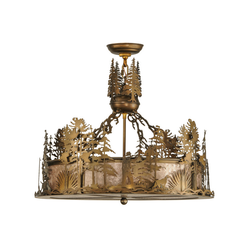 Rustic Lodge 4 - Light Chandelier