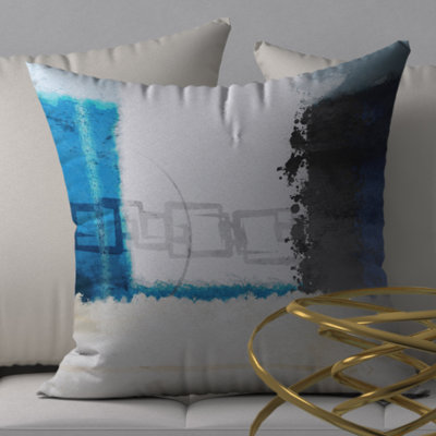 Housse de coussin de coussin carré effervescente amusante