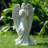 18.5" Angels & Cherubs Mgo Garden Statue