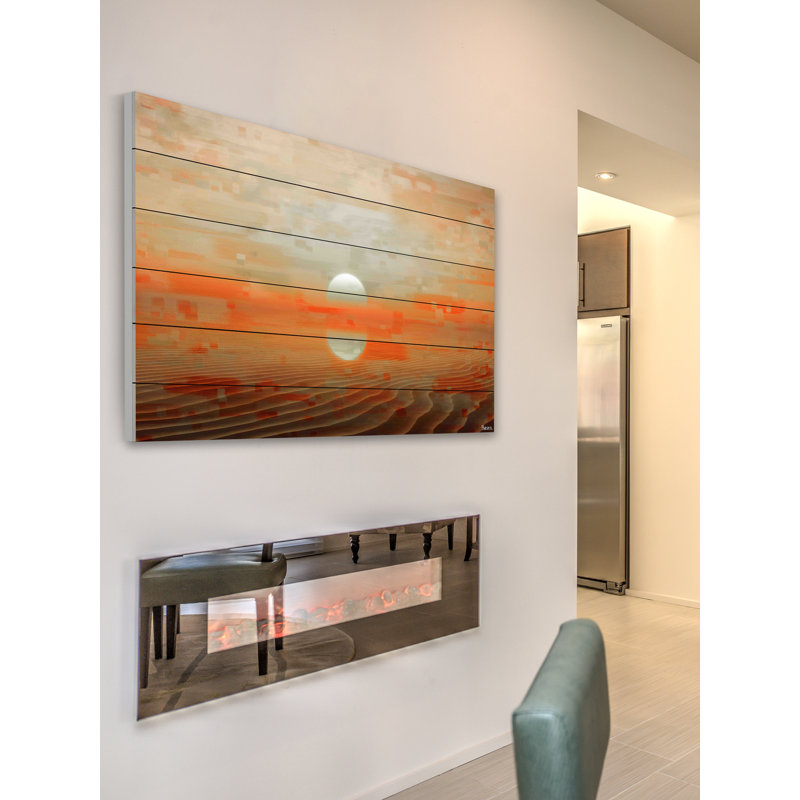 Reproduction d’art sur bois blanc "smara" par parvez taj,
