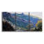 Blue Macro Coral I - 3 pièces sur toile tendue-347345395
