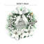 Elegant Christmas Wreath with Mixed Decorations-279432163