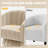 Upholstered Oversize Swivel Armchair (Set Of 2)-928620624