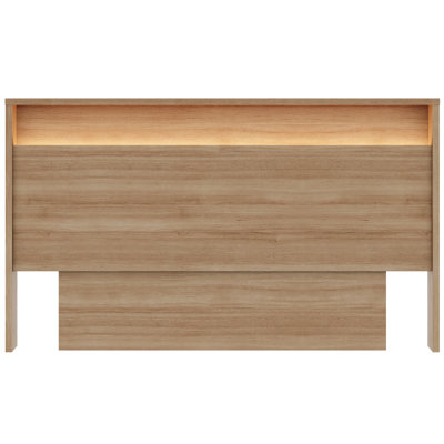 Gael Queen Size Headboard with Integrated Lighting by Latitude Run