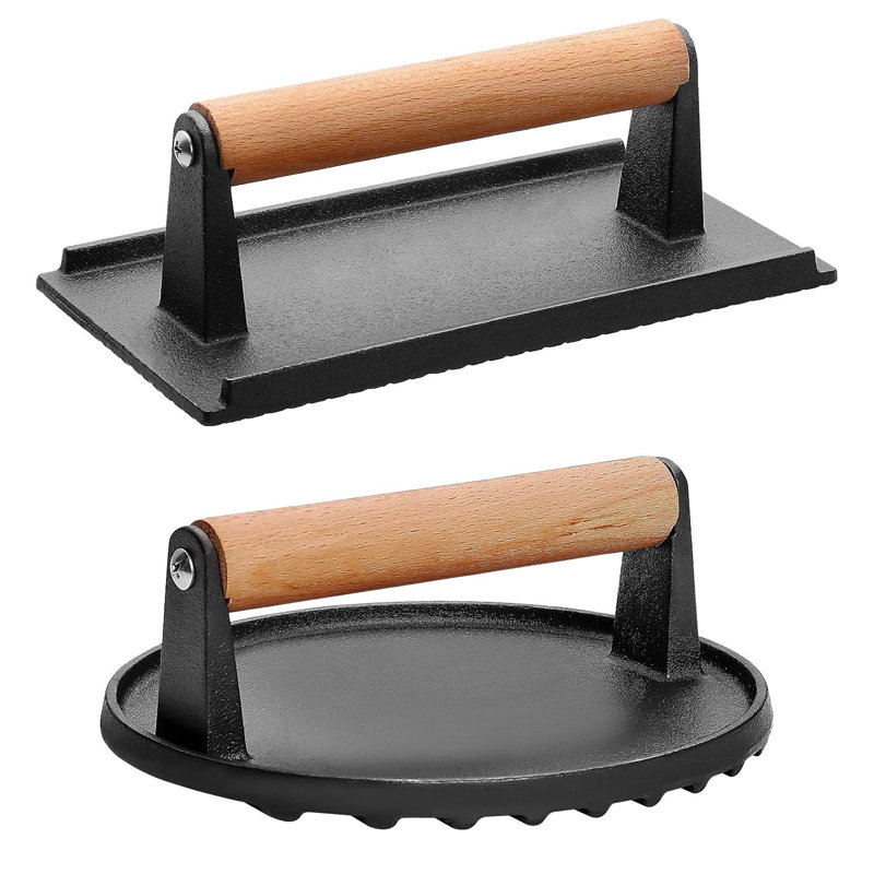 Cast Iron Non-Stick Grilling Tool Set