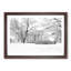 Wintertime View of the White House - Picture Frame Photograph Print-56739209-56739213