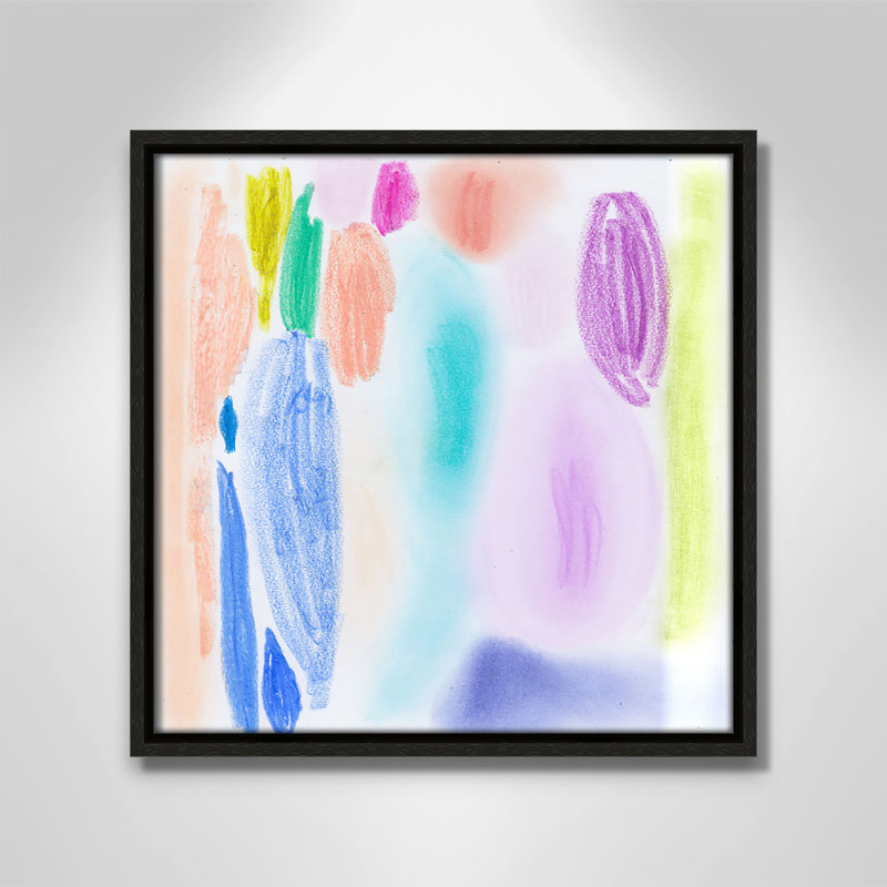 Vivid Space II - Square Version Print par Bea Dina, Espresso, H 13,5 po x l 13,5 po